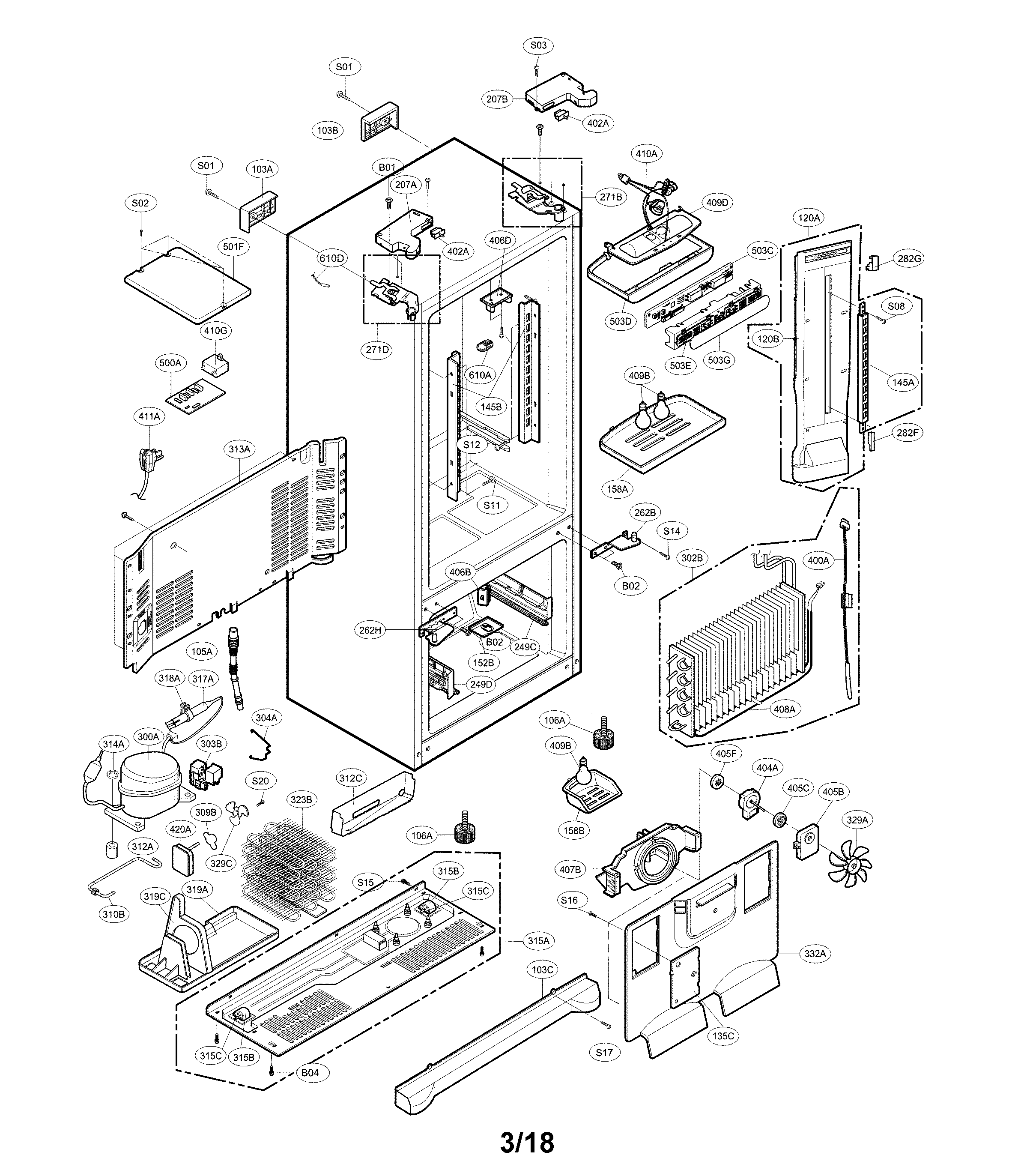Case parts