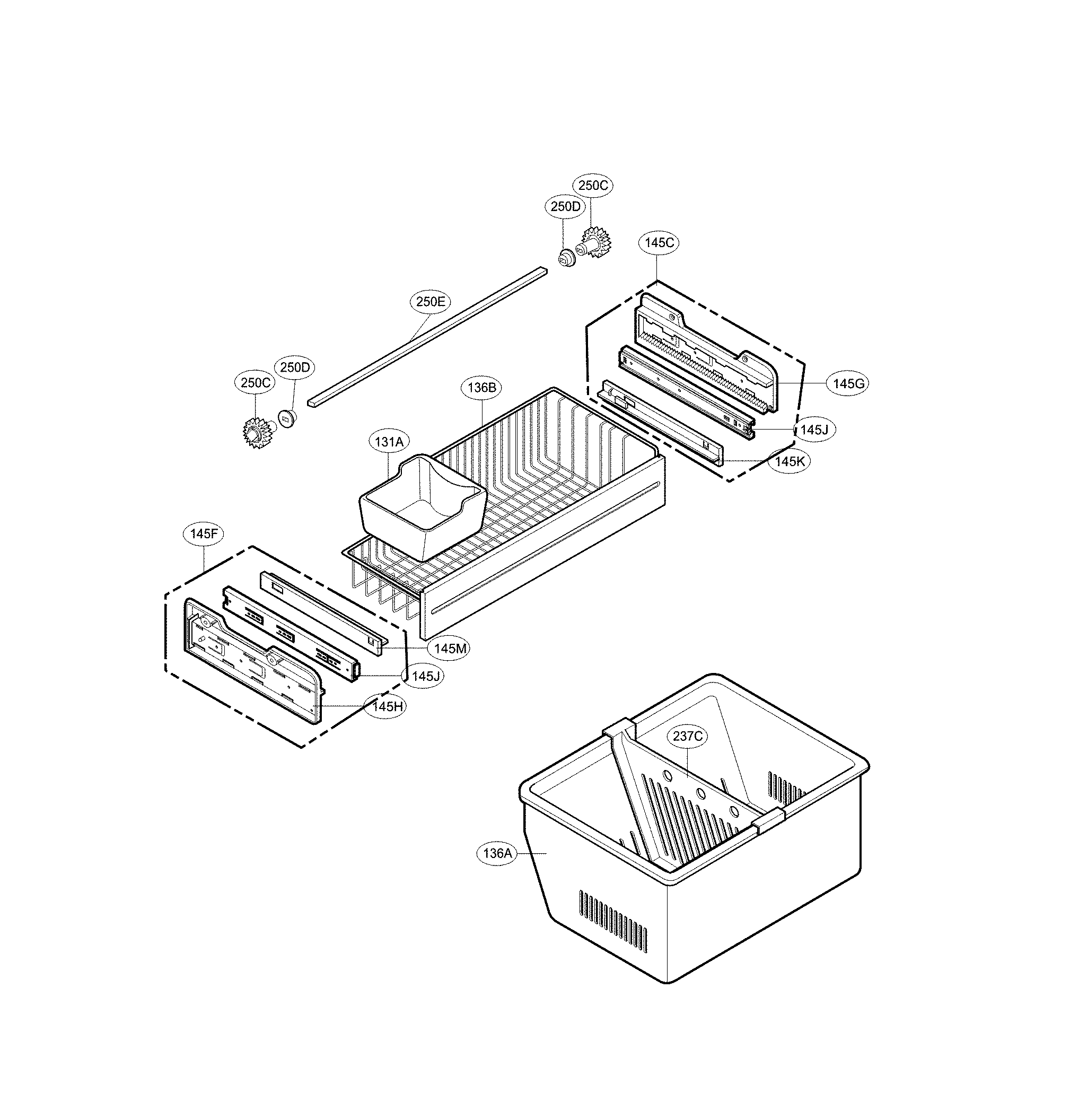Freezer parts
