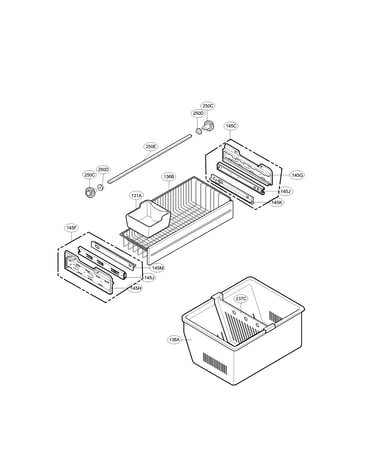Freezer parts
