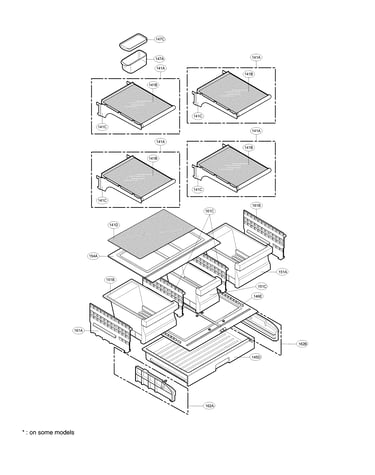 Refrigerator parts