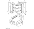 LG LFC25770SB/01 door parts diagram
