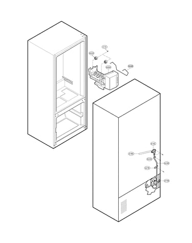 Water and ice parts