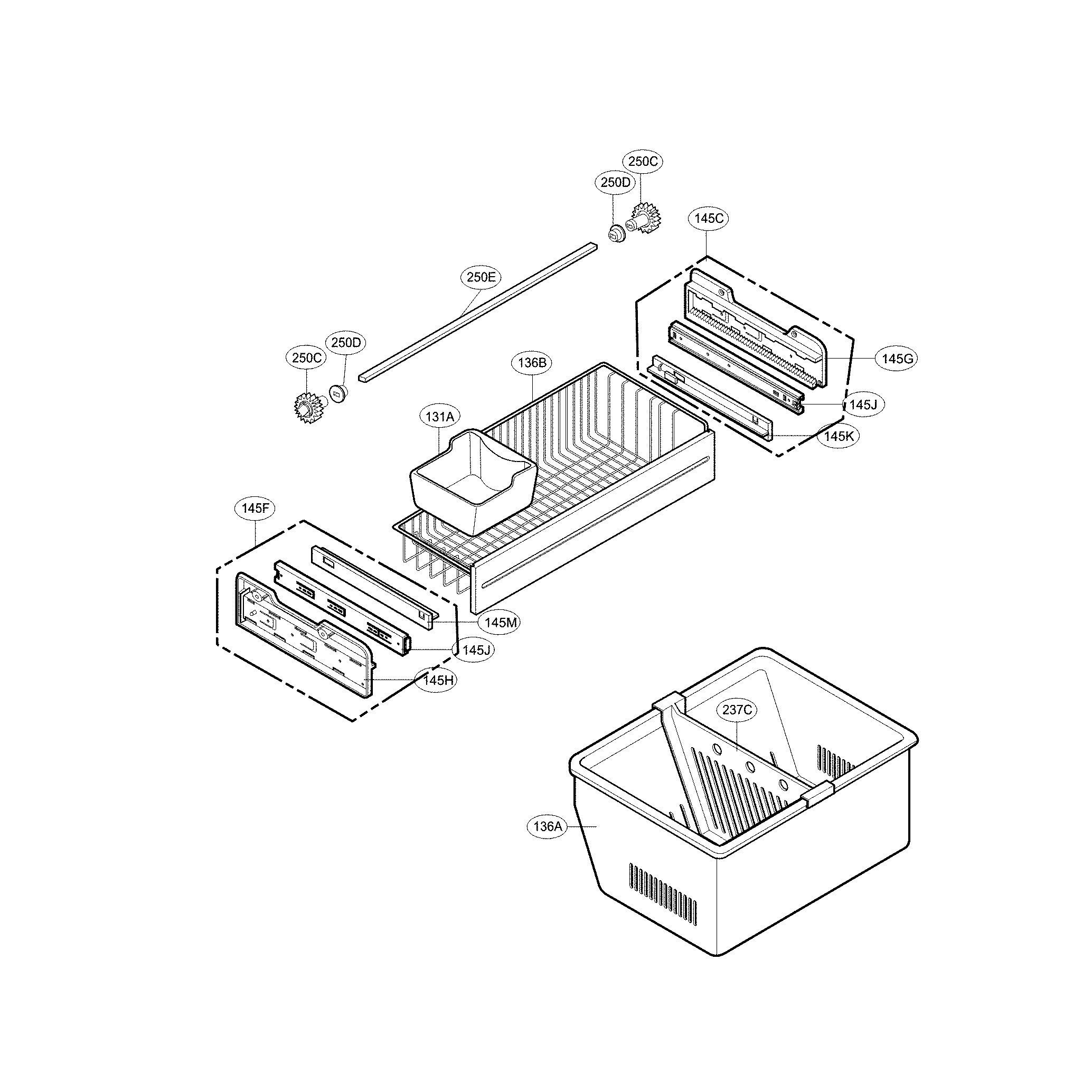 Freezer parts