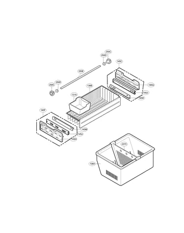 Freezer parts