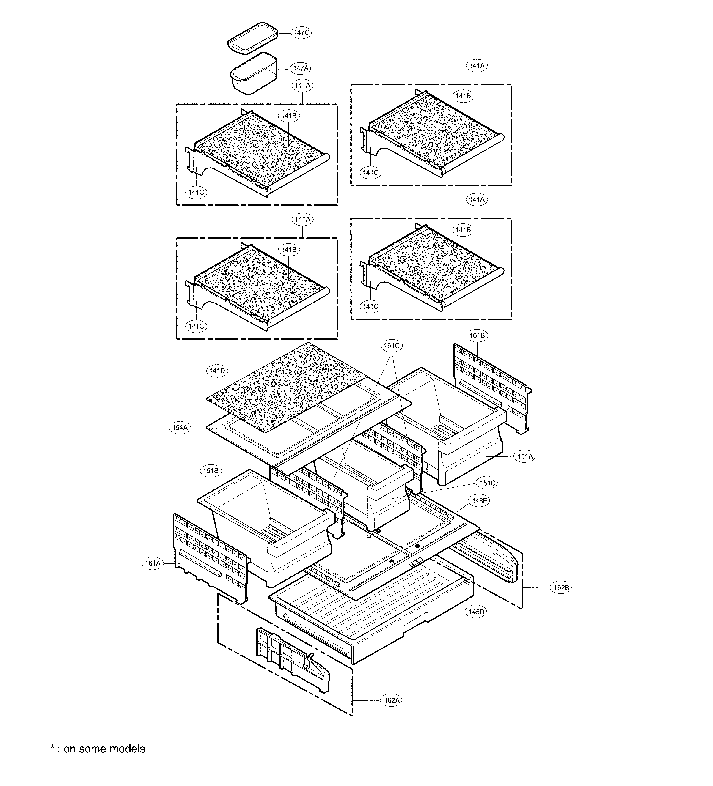 Refrigerator parts