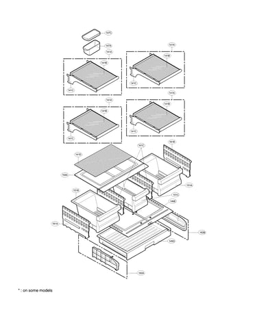 Refrigerator parts