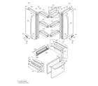 LG LFC25770SB/02 door parts diagram