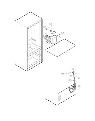 Water and ice parts