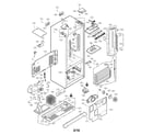 LG LFC25770SB/03 case parts diagram