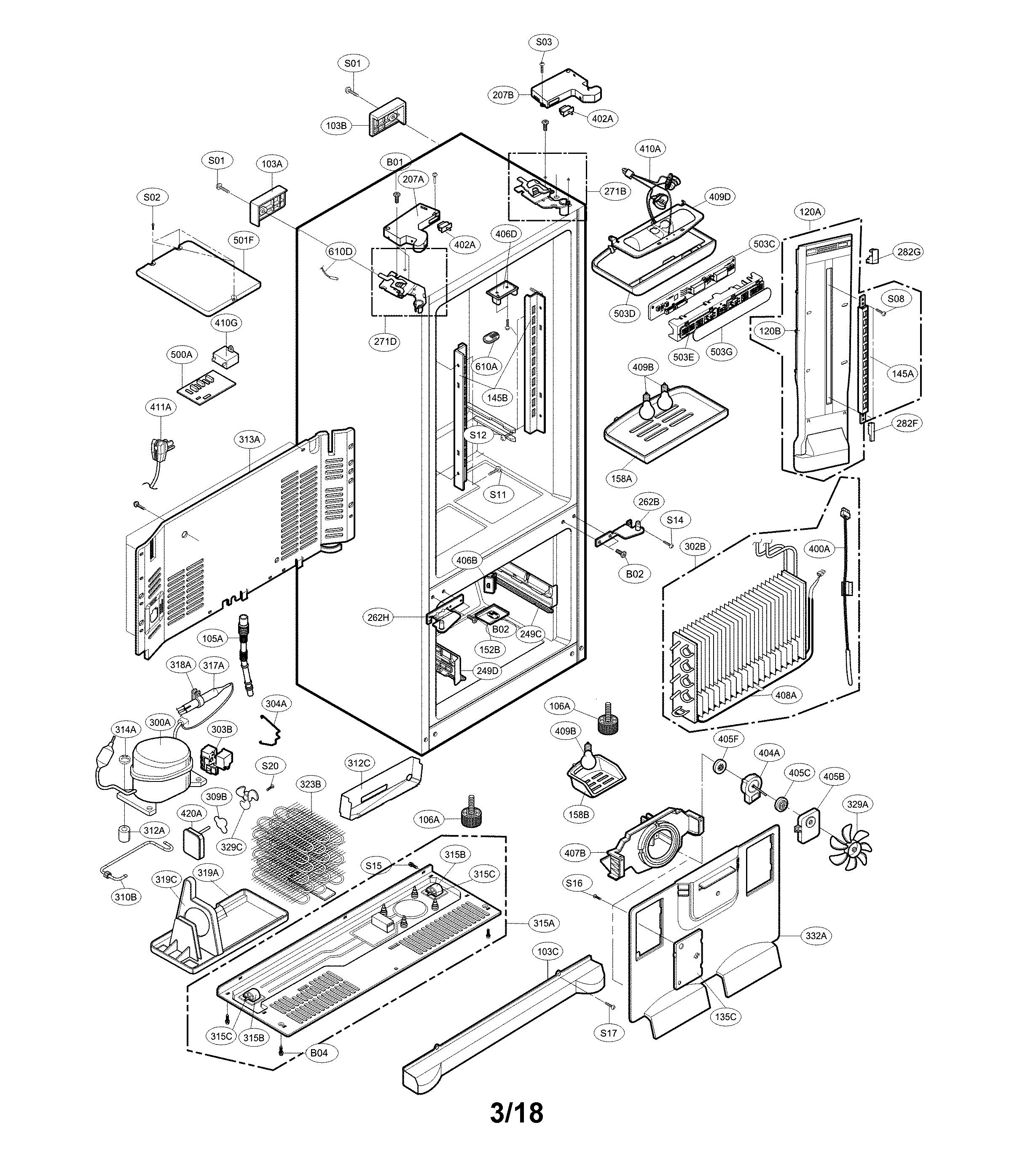 Case parts