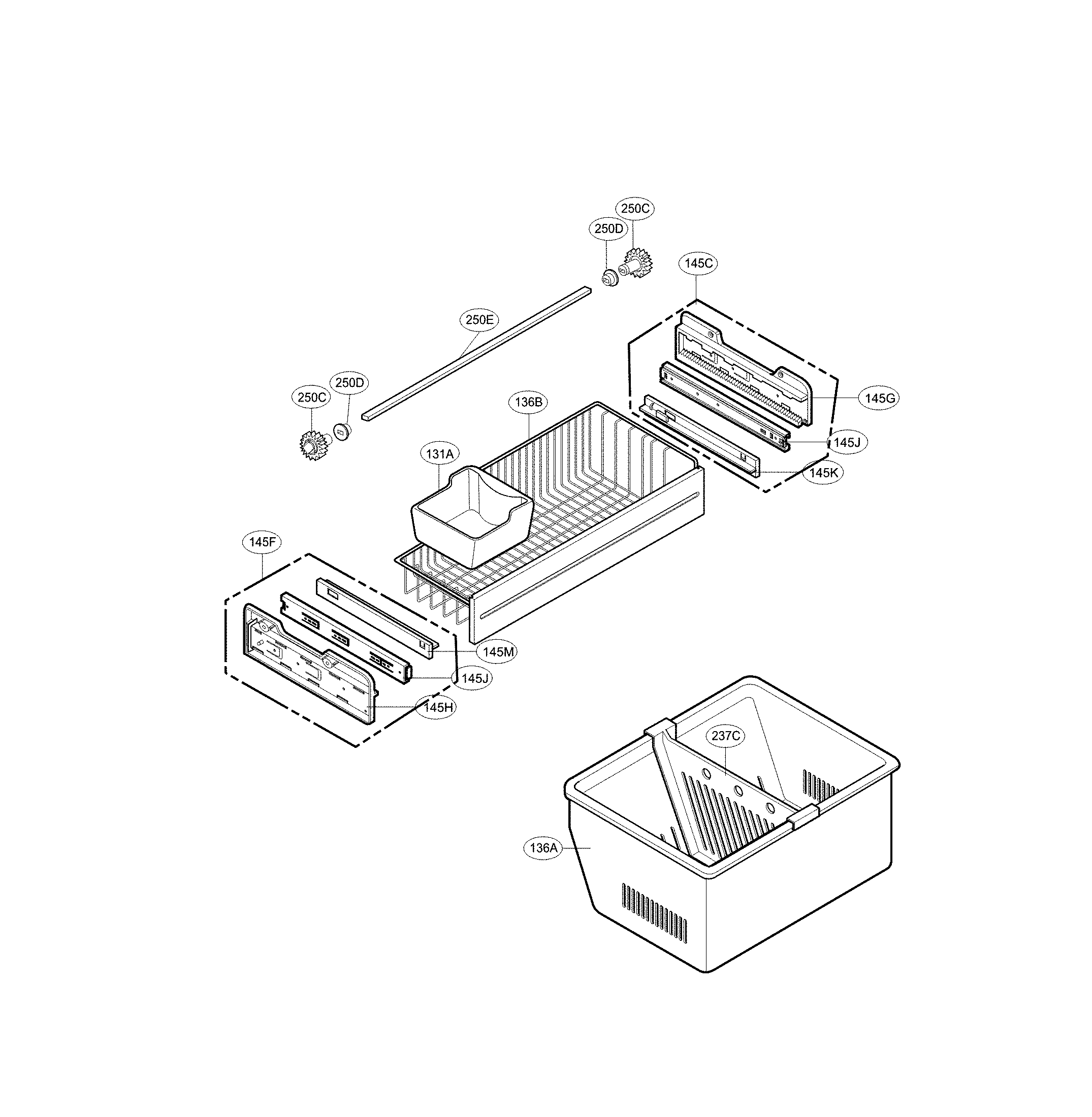 Freezer parts