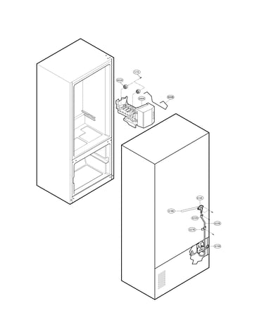 Water and ice parts