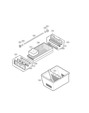 Freezer parts