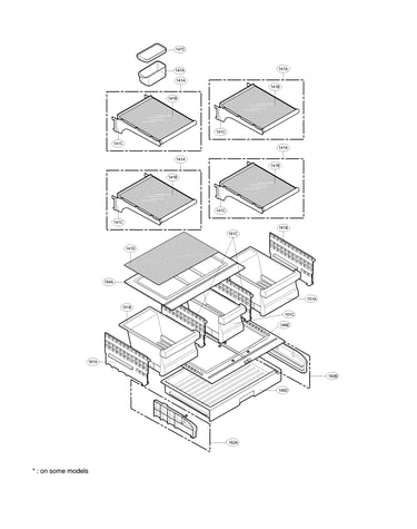 Refrigerator parts