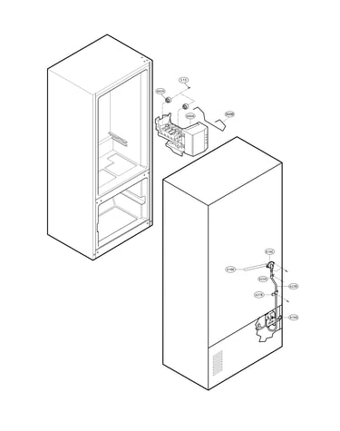 Water and ice parts