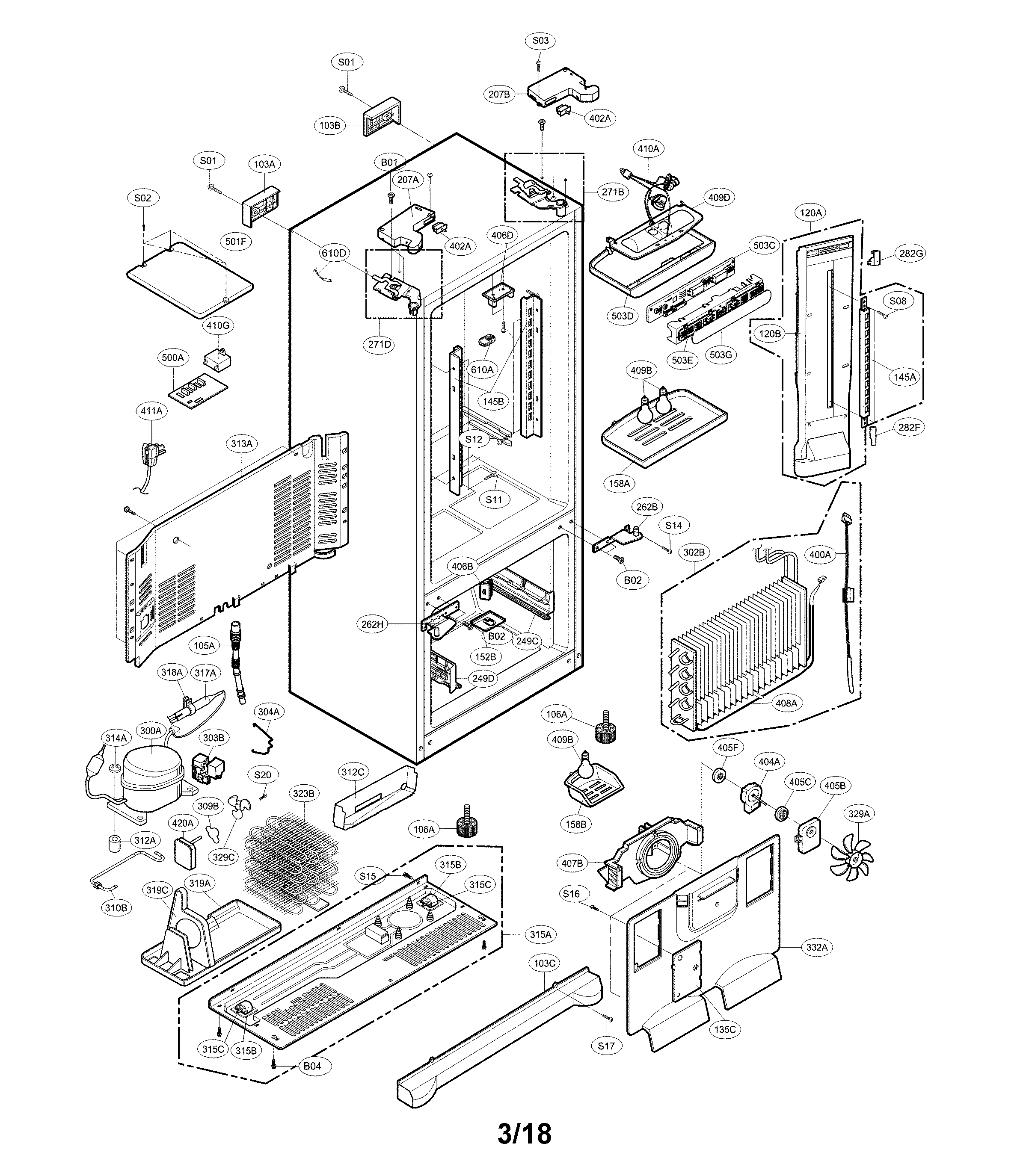 Case parts
