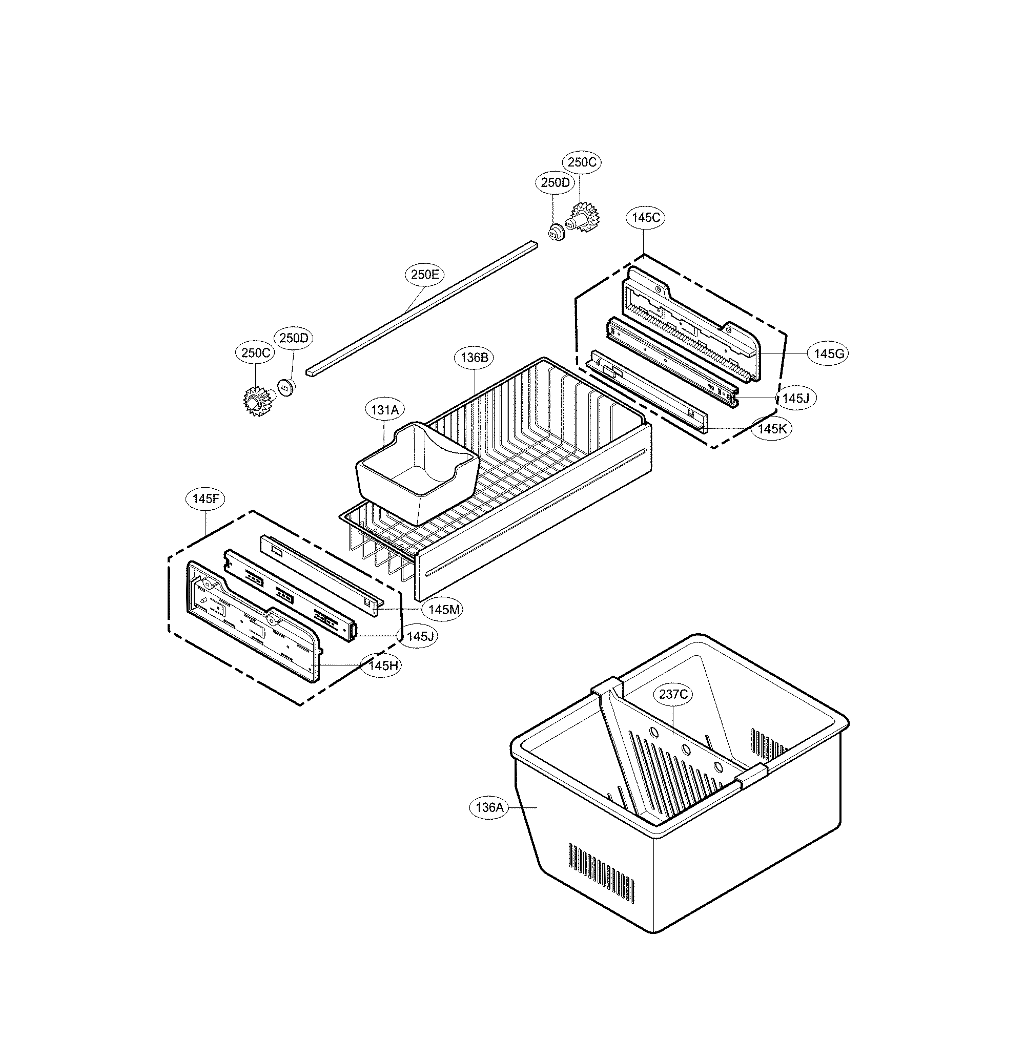 Freezer parts