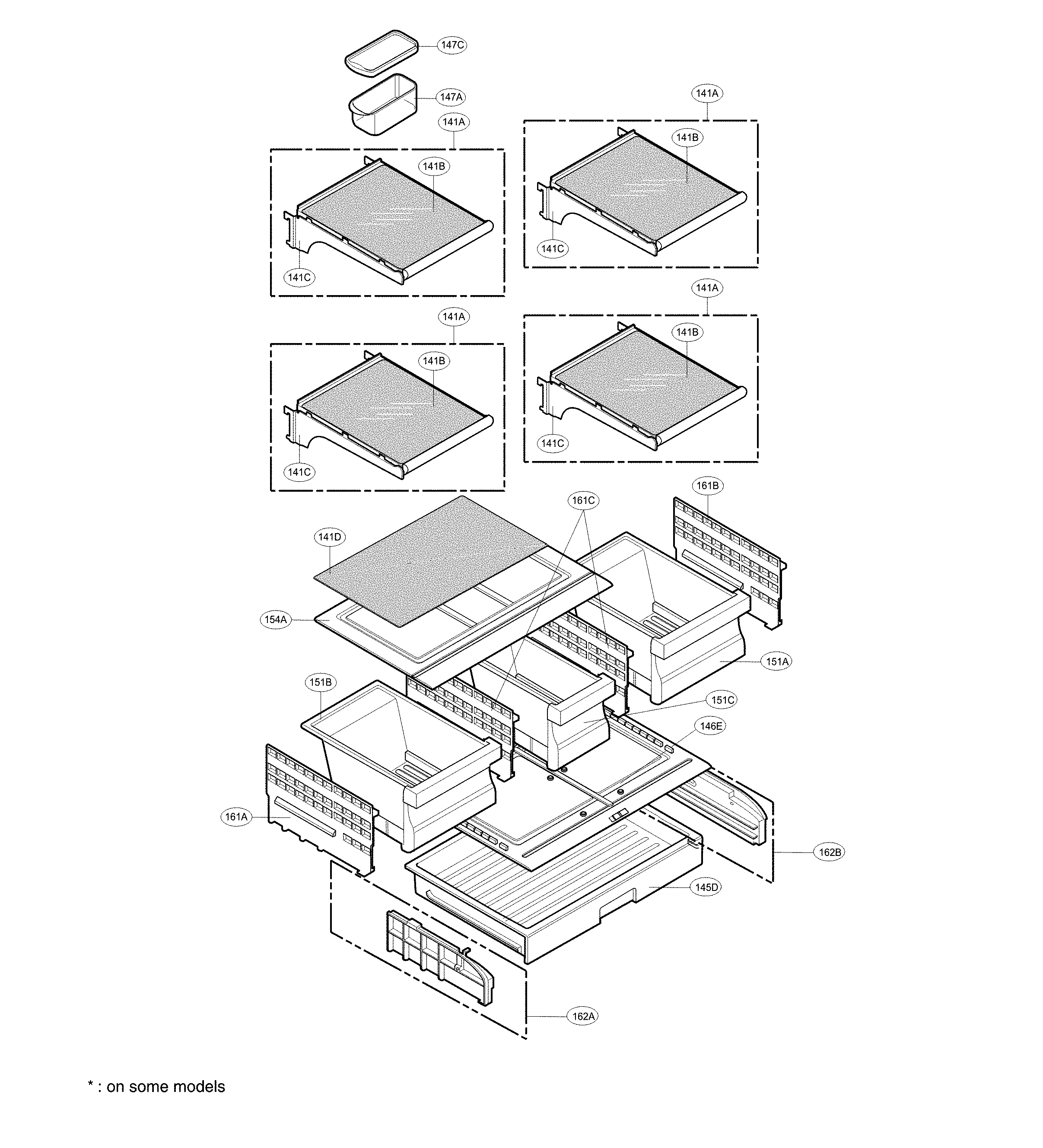 Refrigerator parts