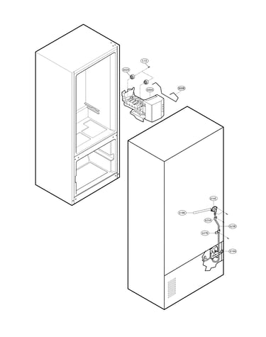Water and ice parts