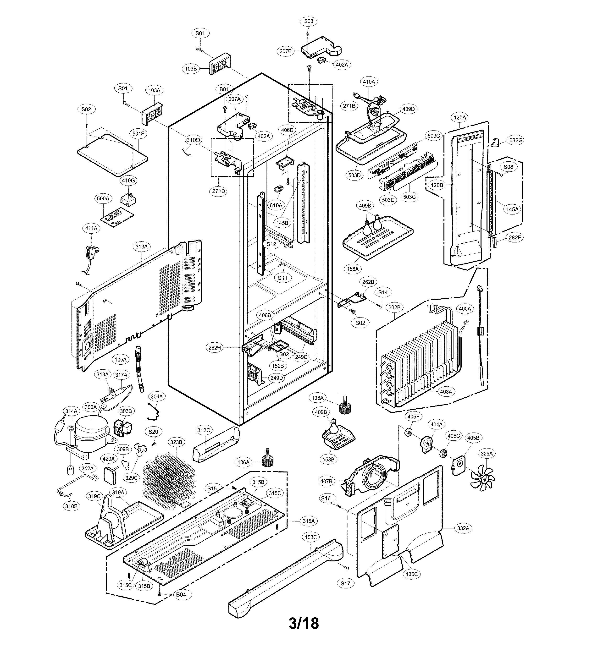 Case parts