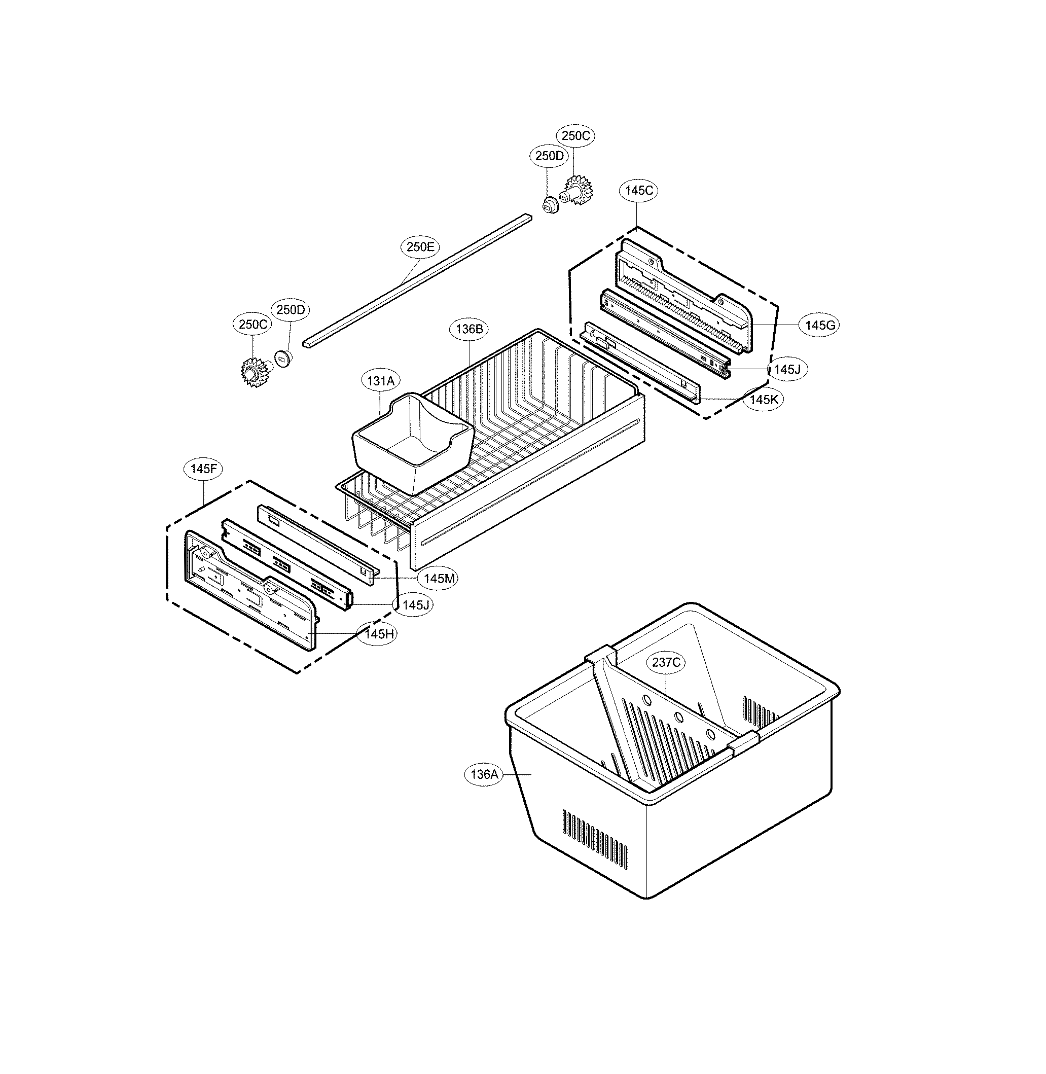 Freezer parts