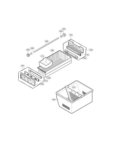 Freezer parts