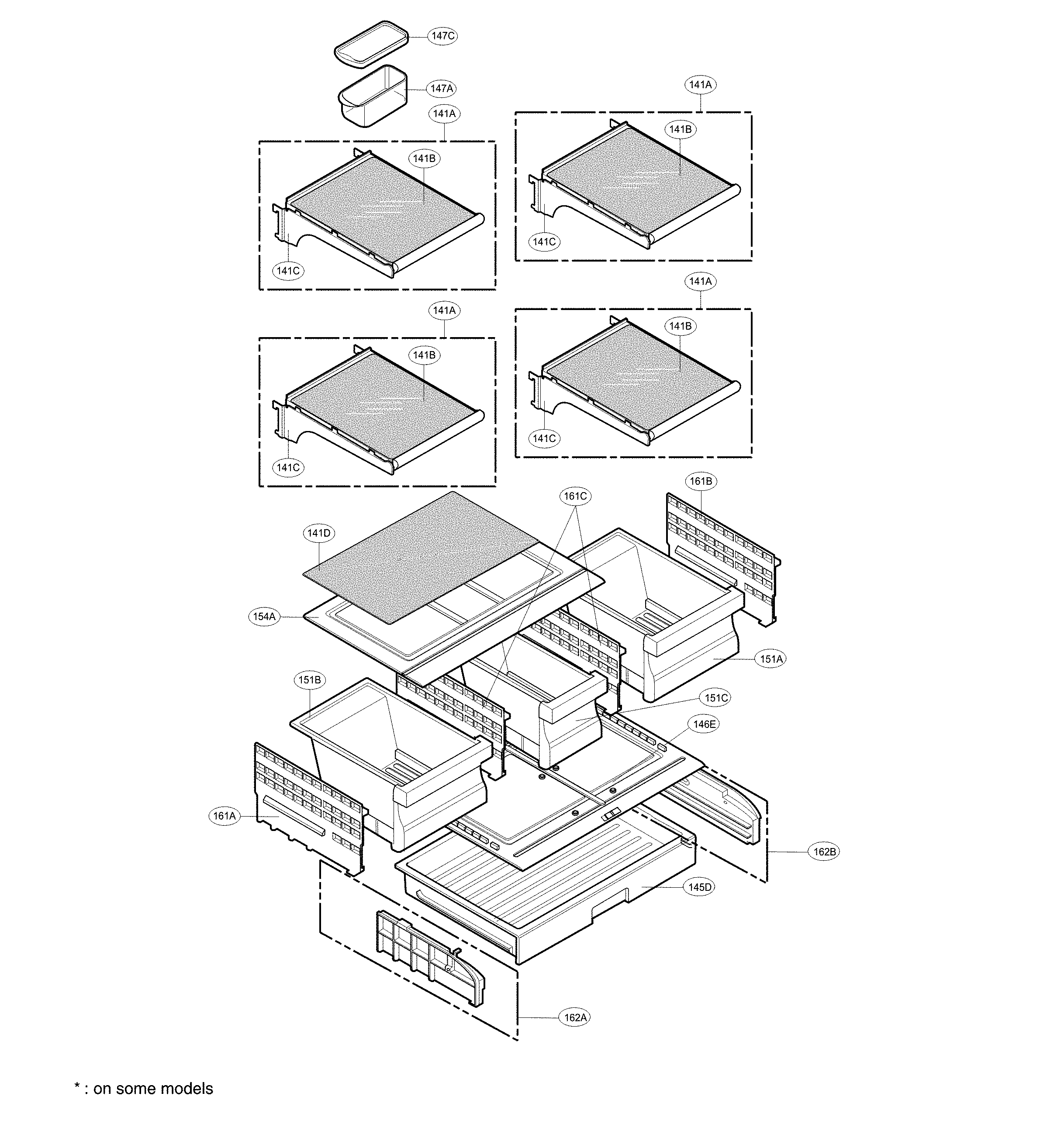 Refrigerator parts