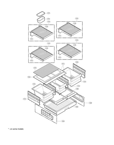 Refrigerator parts
