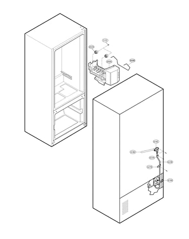 Water and ice parts