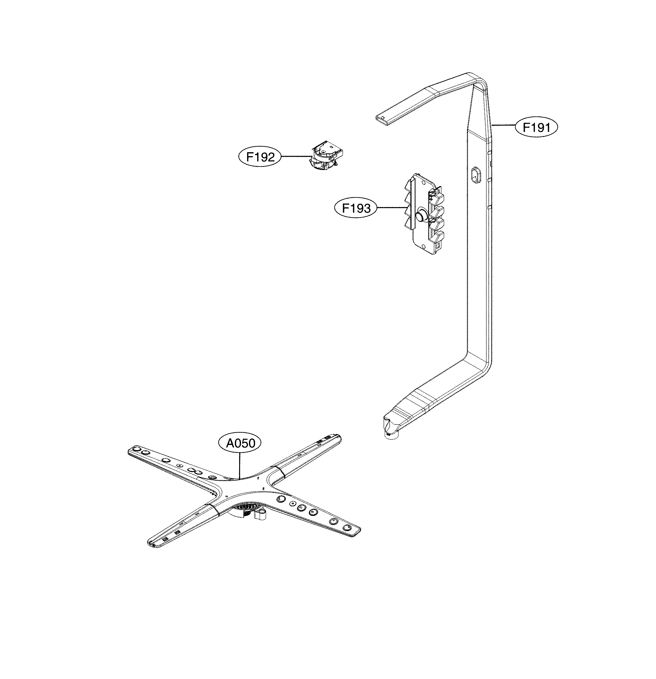 Water guide parts