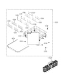 Lower rack parts