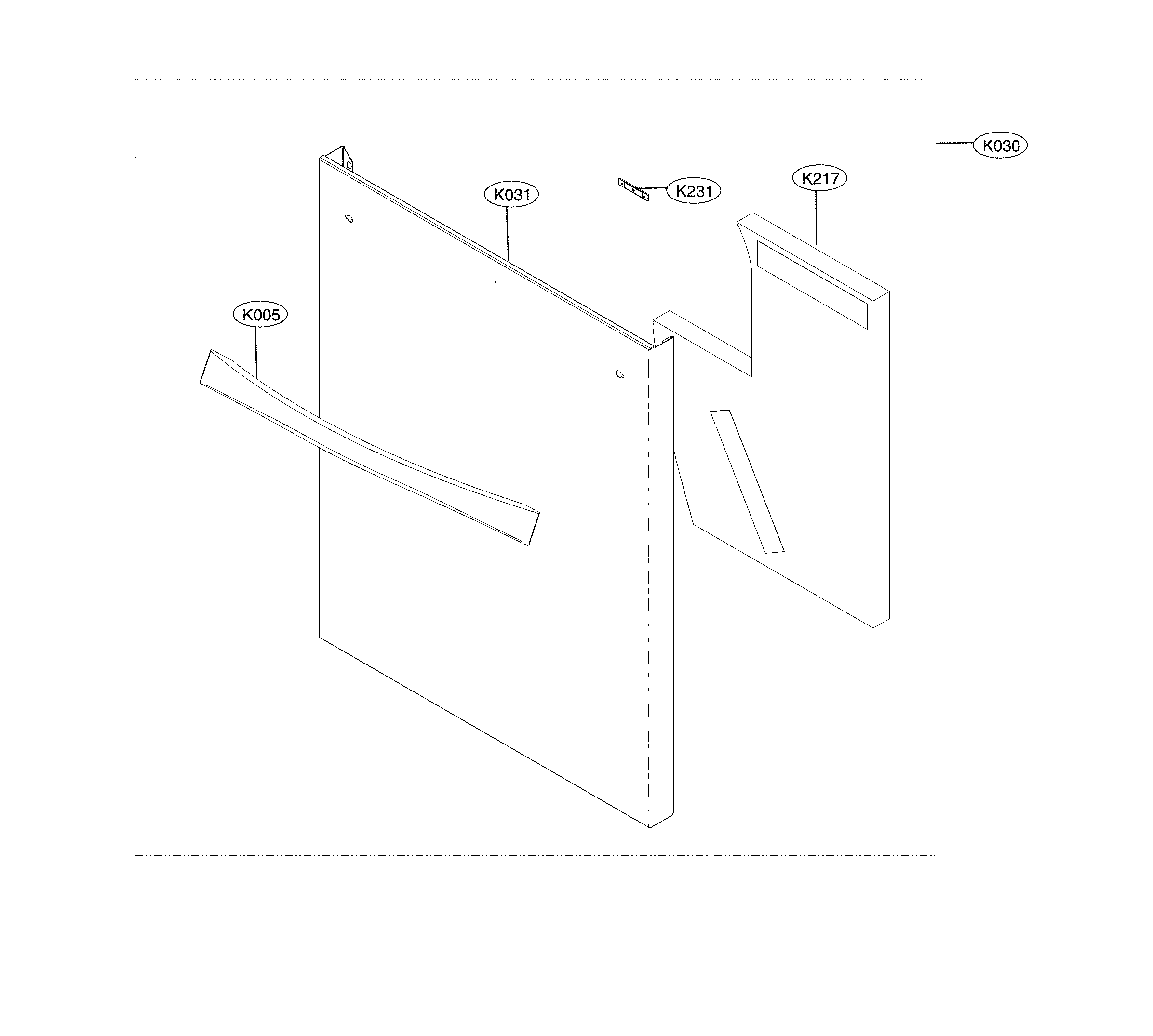 Front cover parts