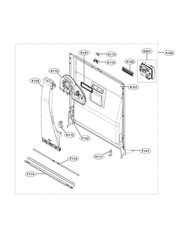 Door liner parts