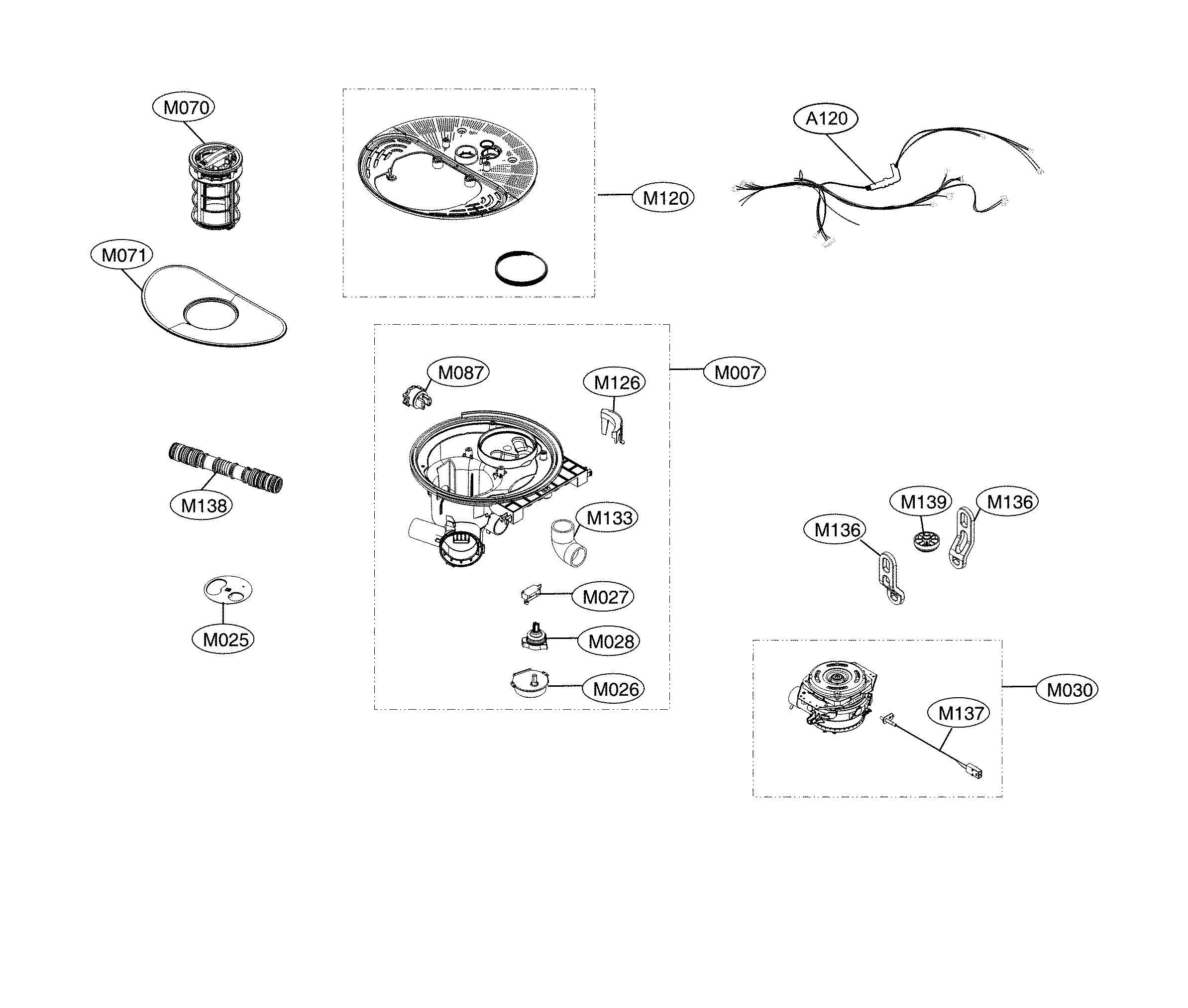 Sump parts