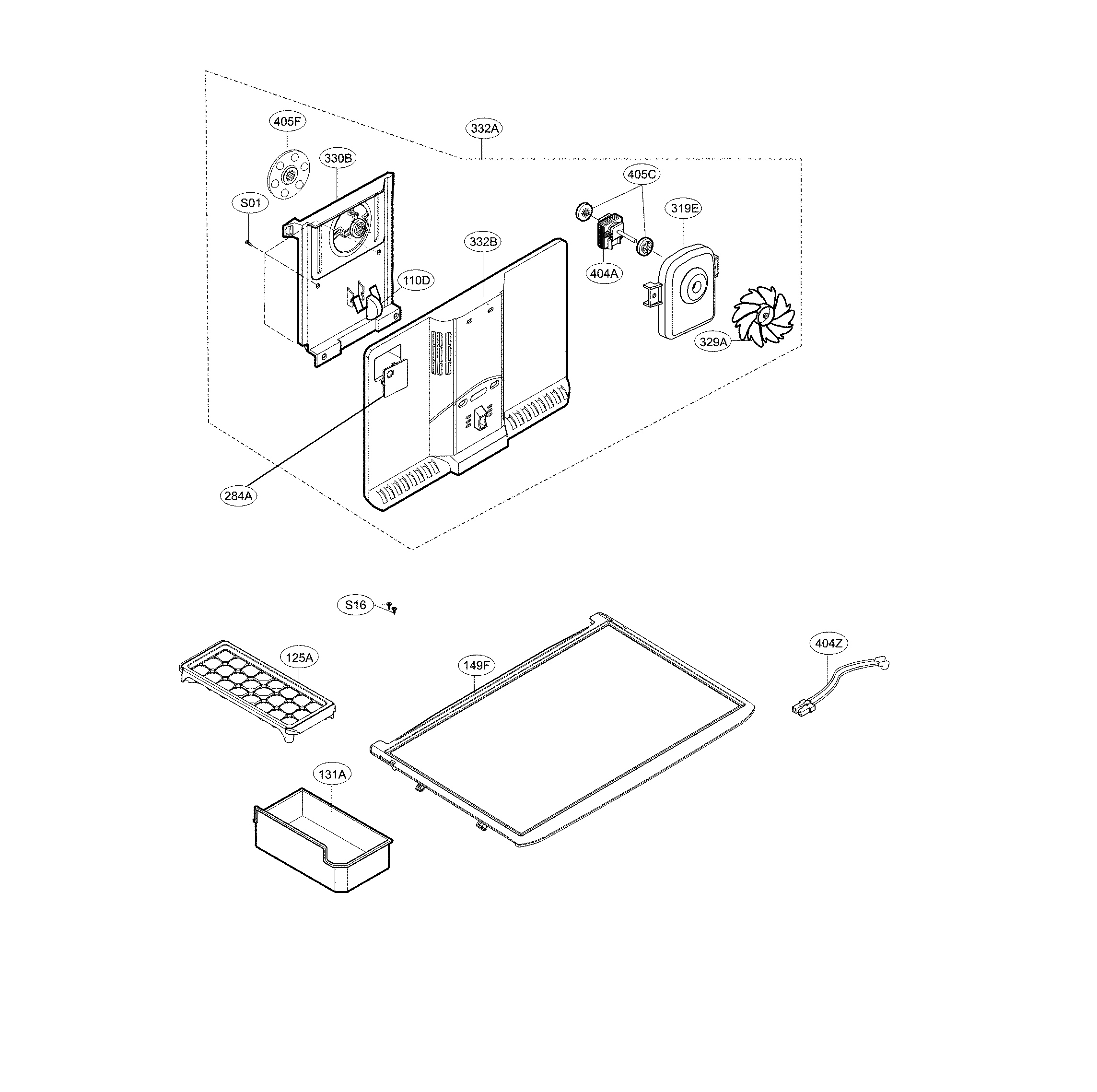 FREEZER PARTS