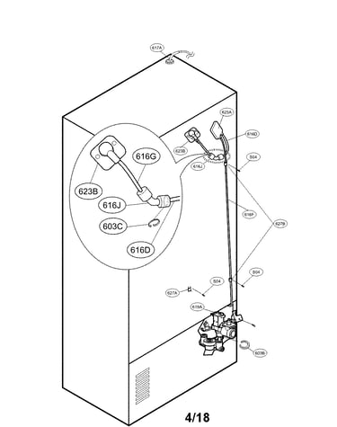 Valve and water parts