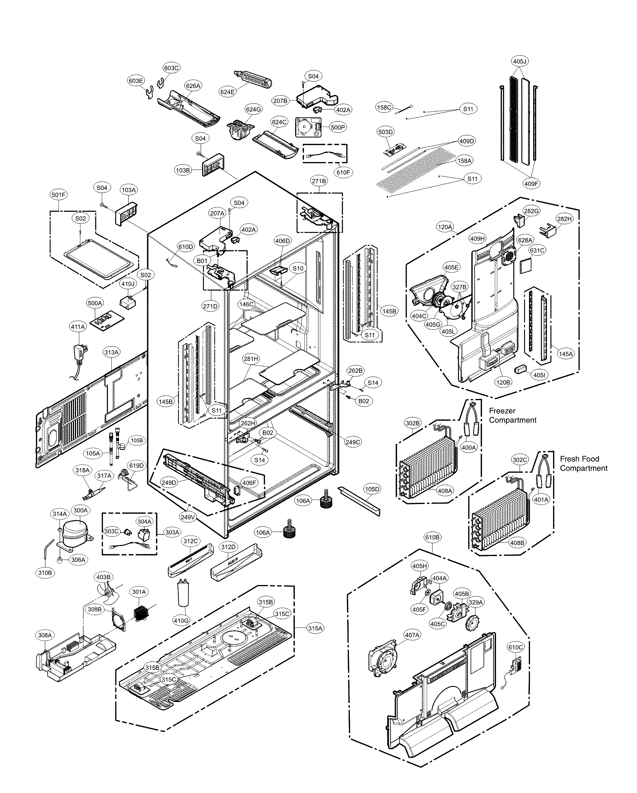 CASE PARTS