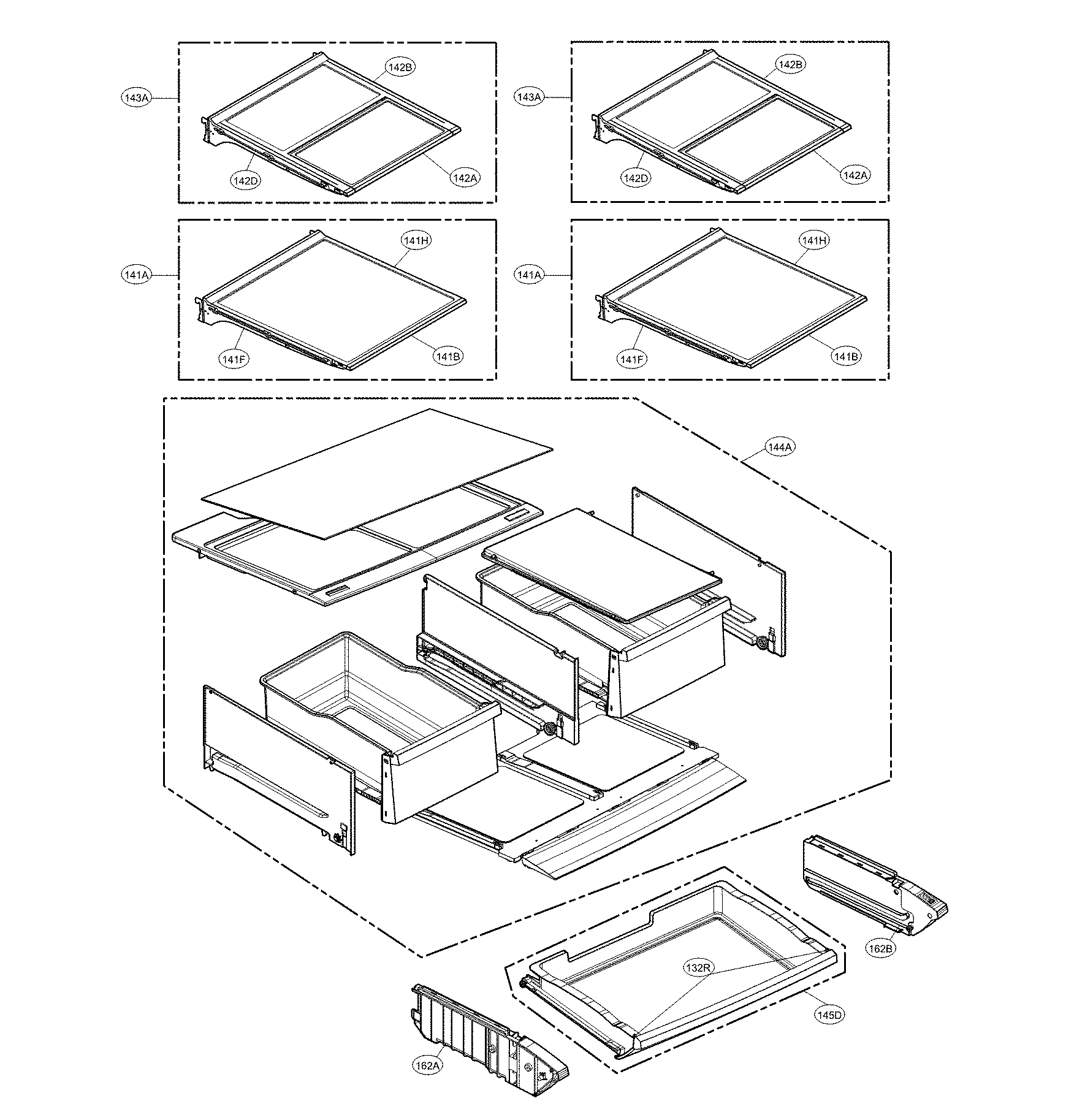 Refrigerator parts