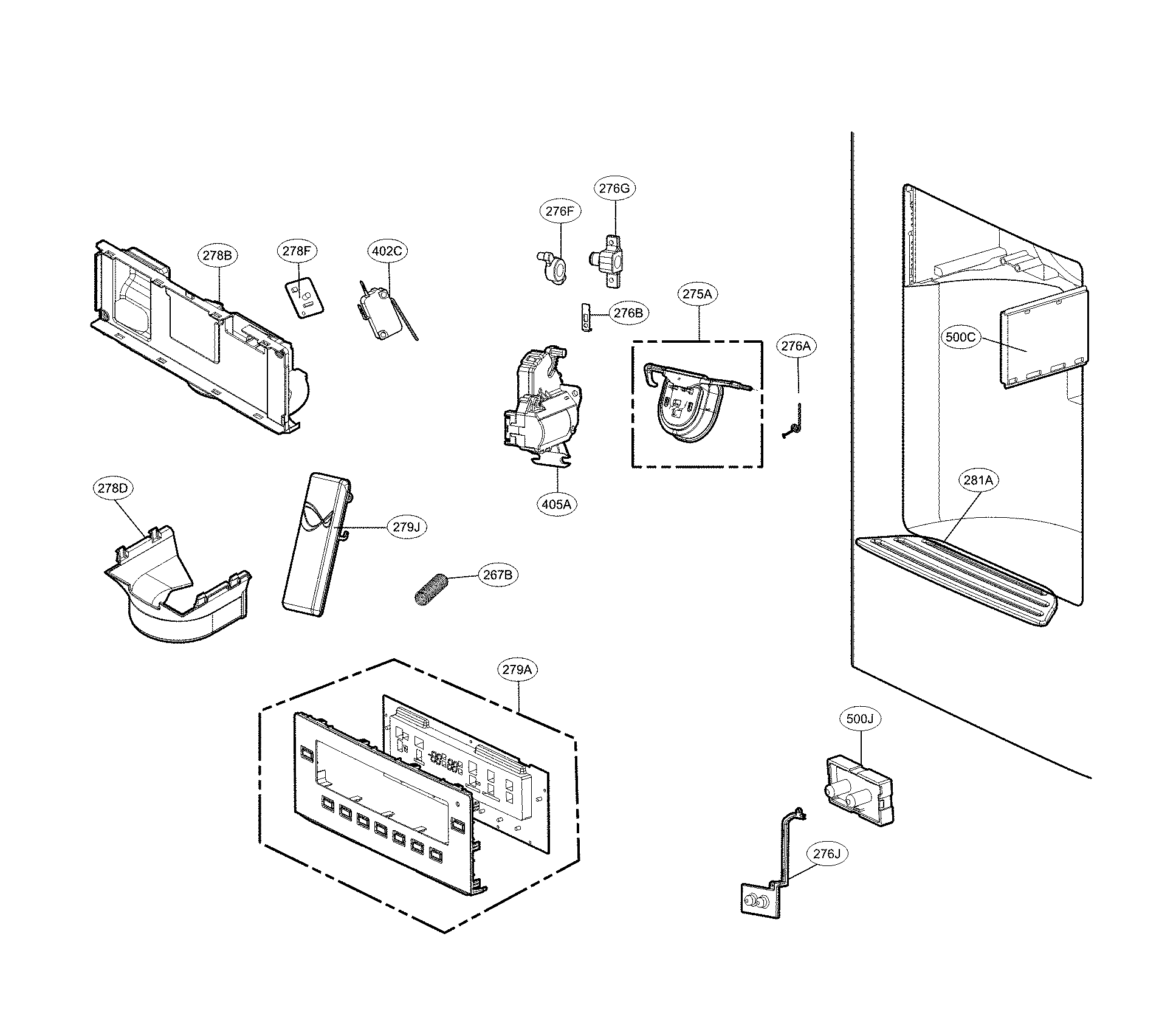 Dispenser parts