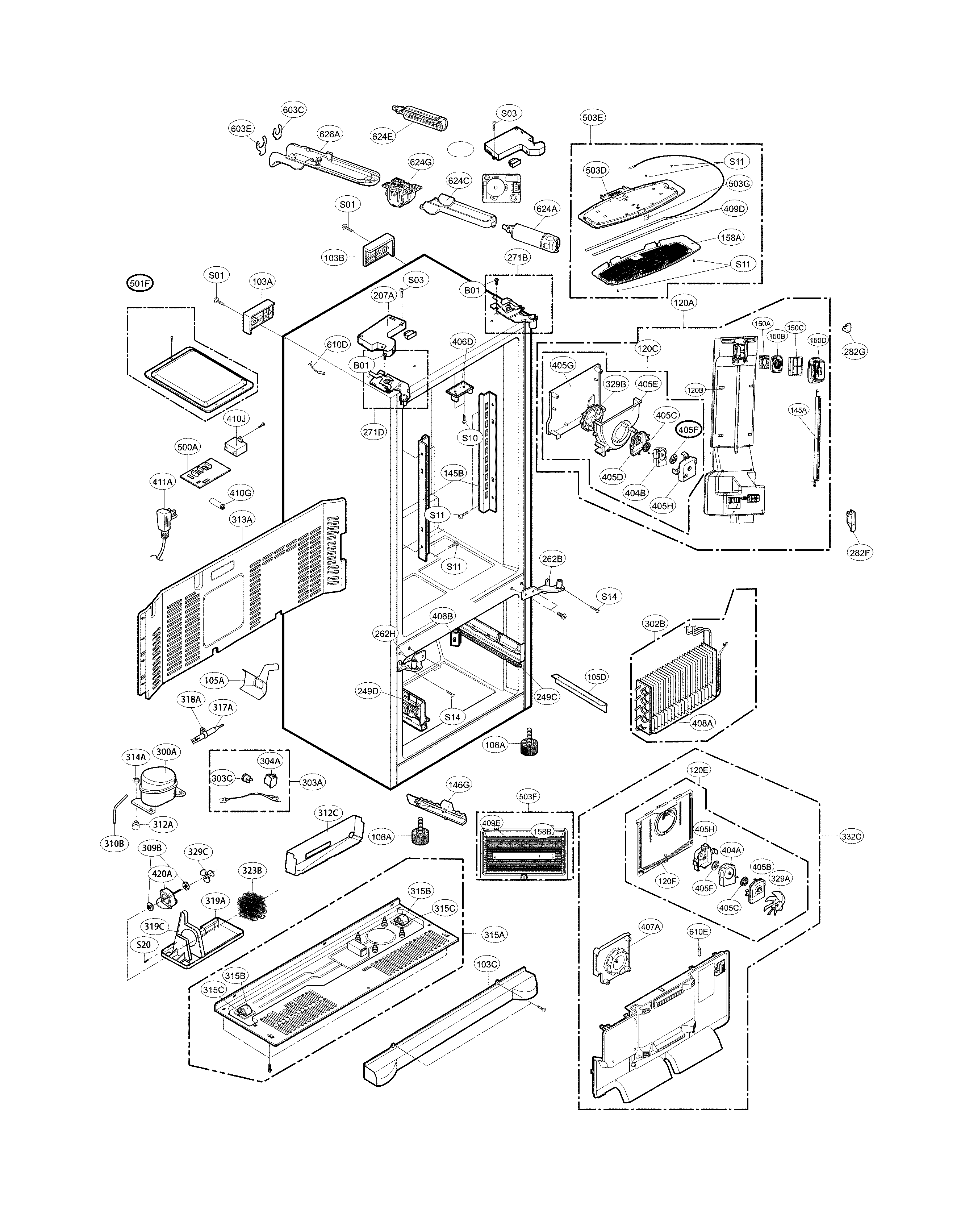 Case parts