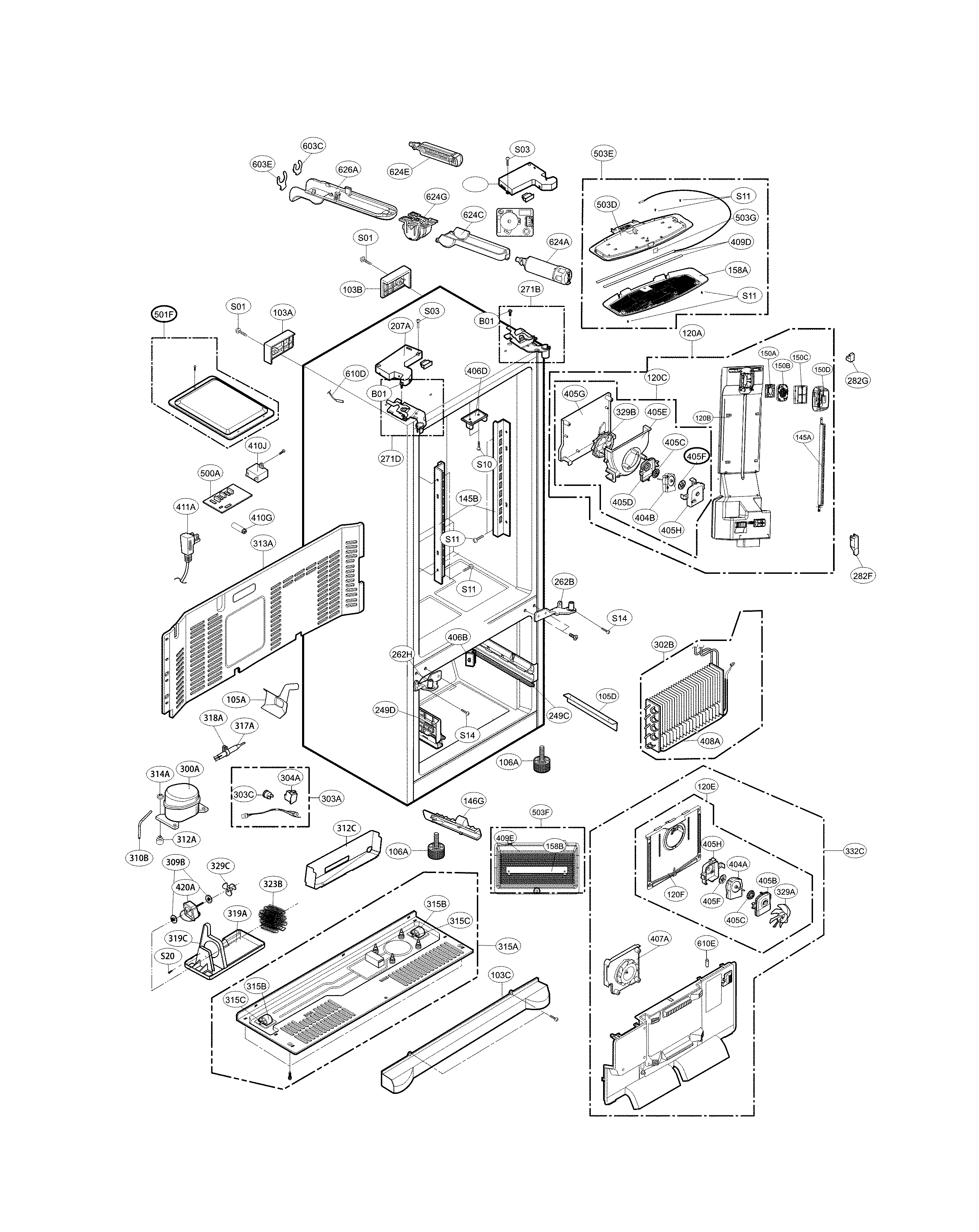 Case parts