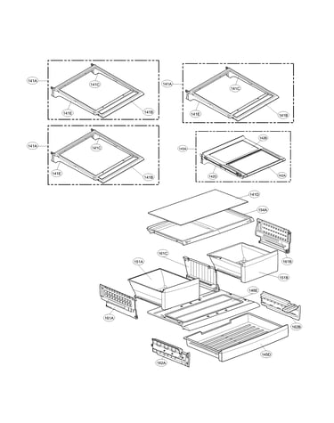 Refrigerator parts