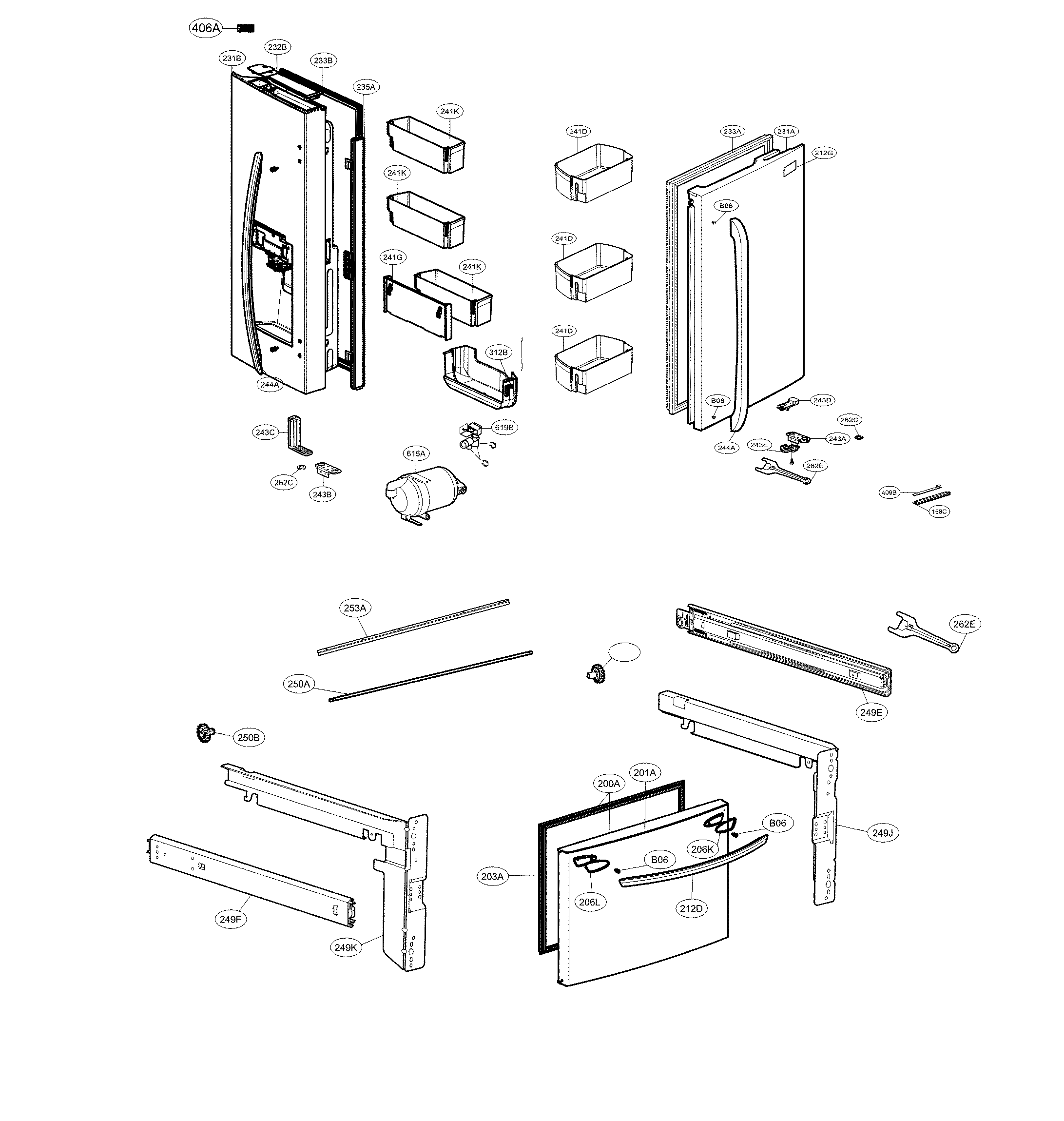 Door parts
