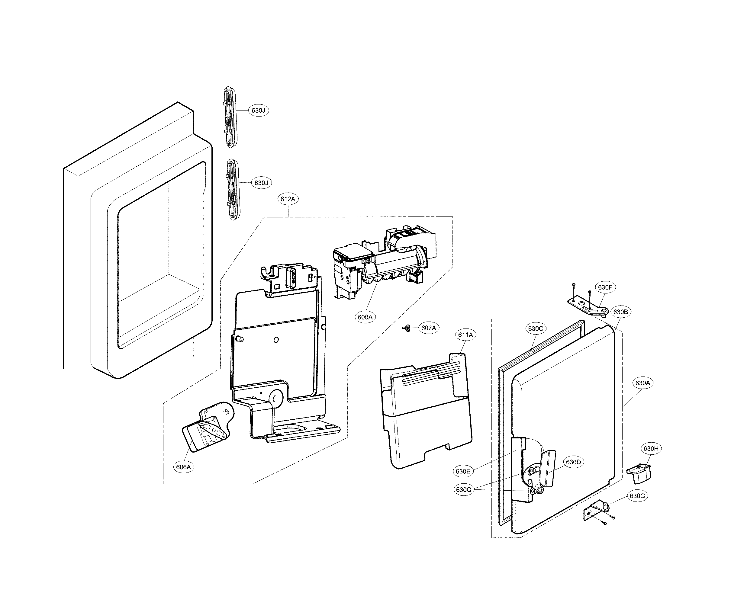 Ice maker parts