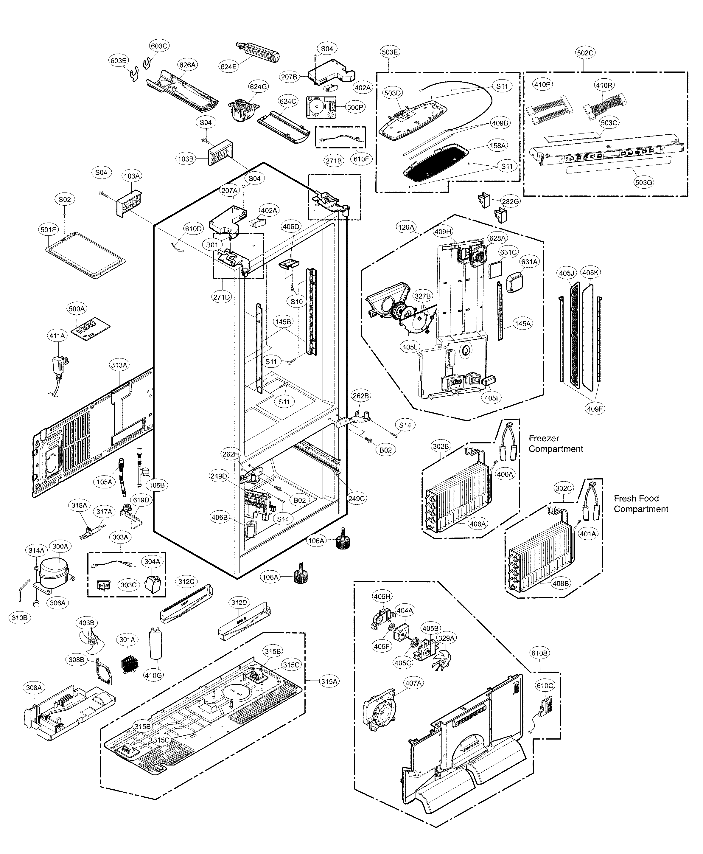 Case parts