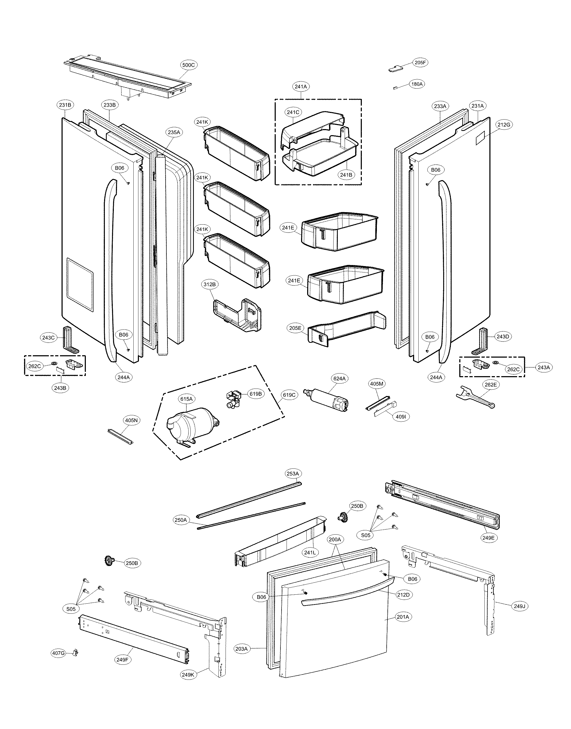 Door parts