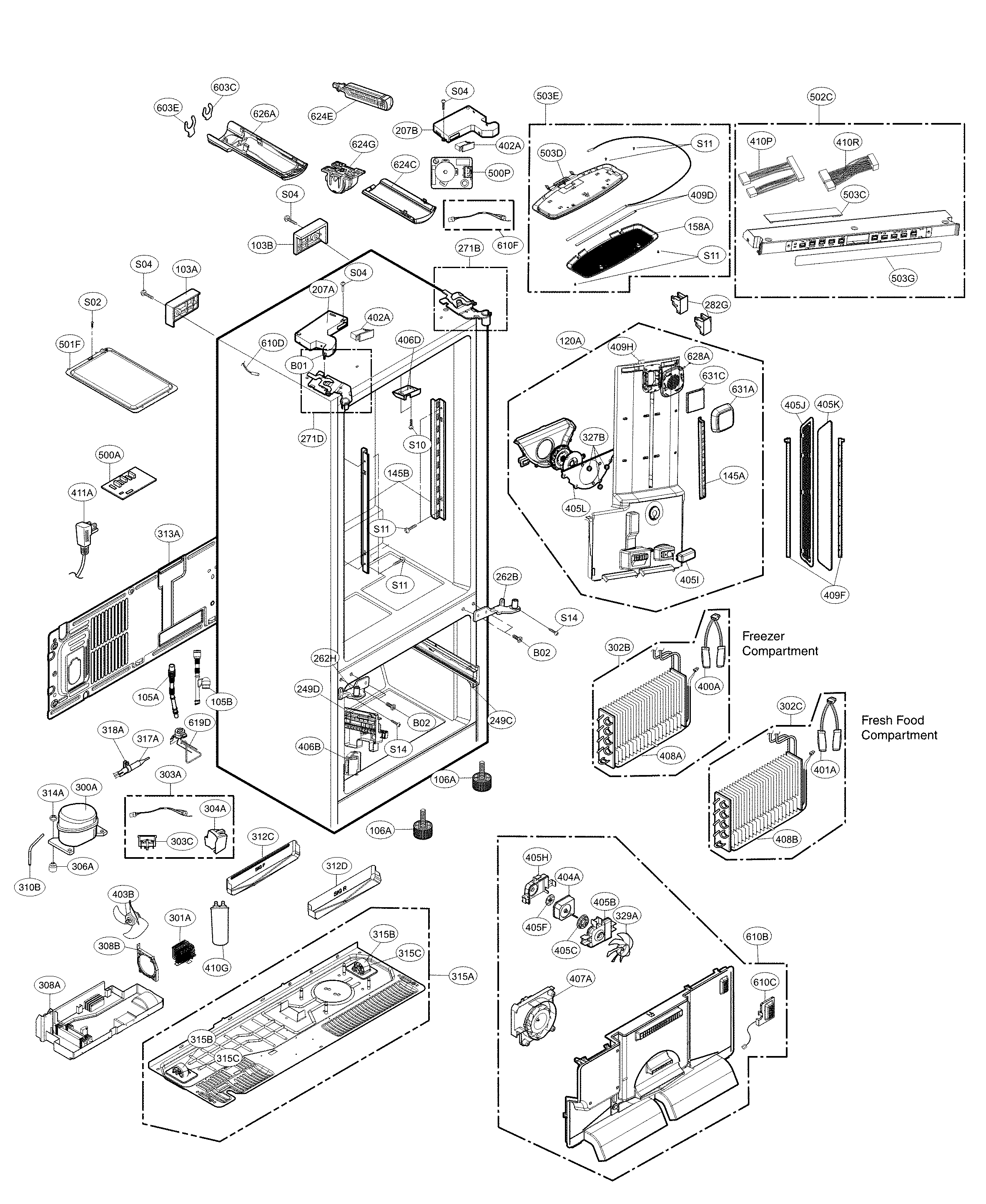 Case parts
