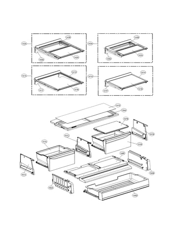Refrigerator parts
