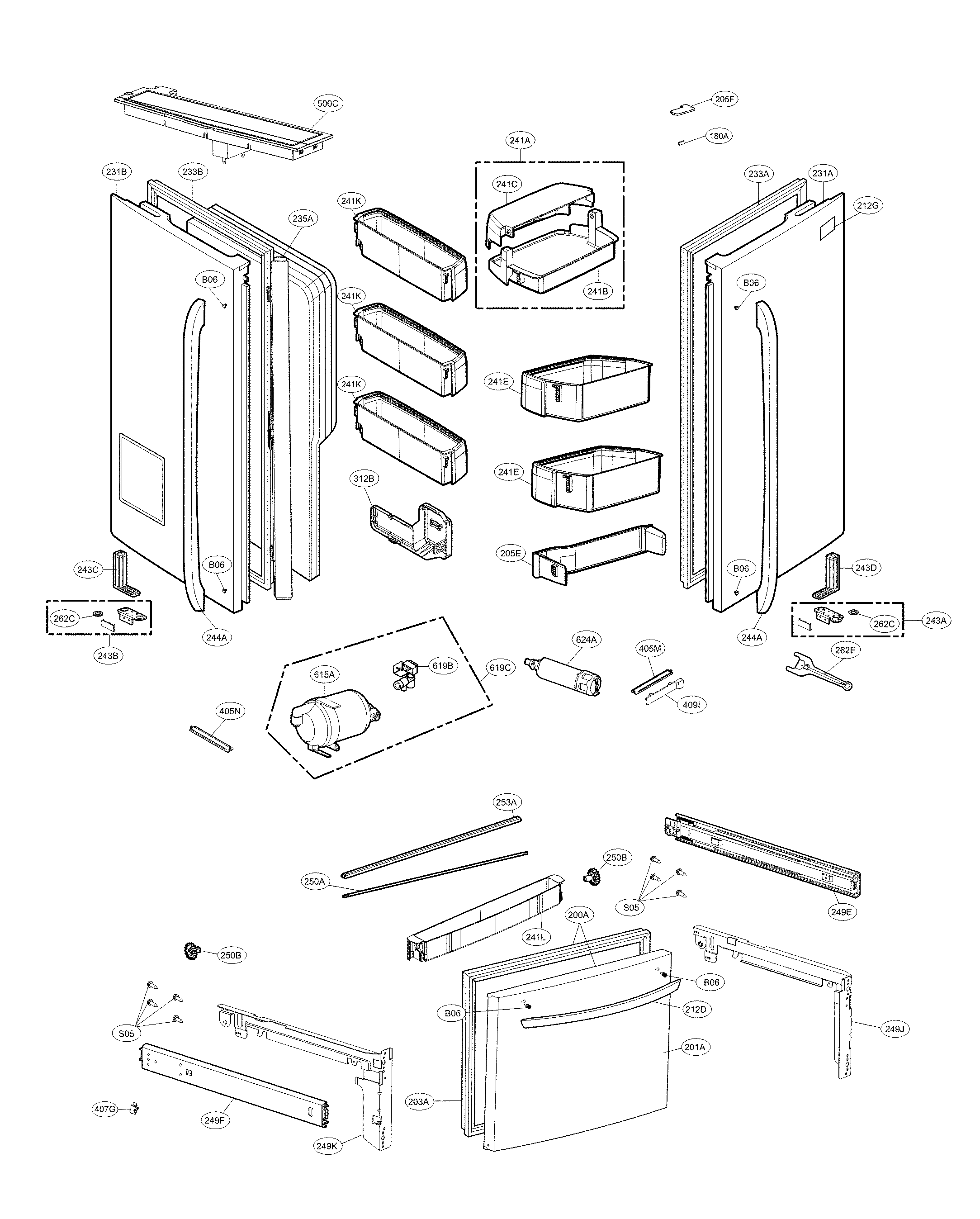 Door parts