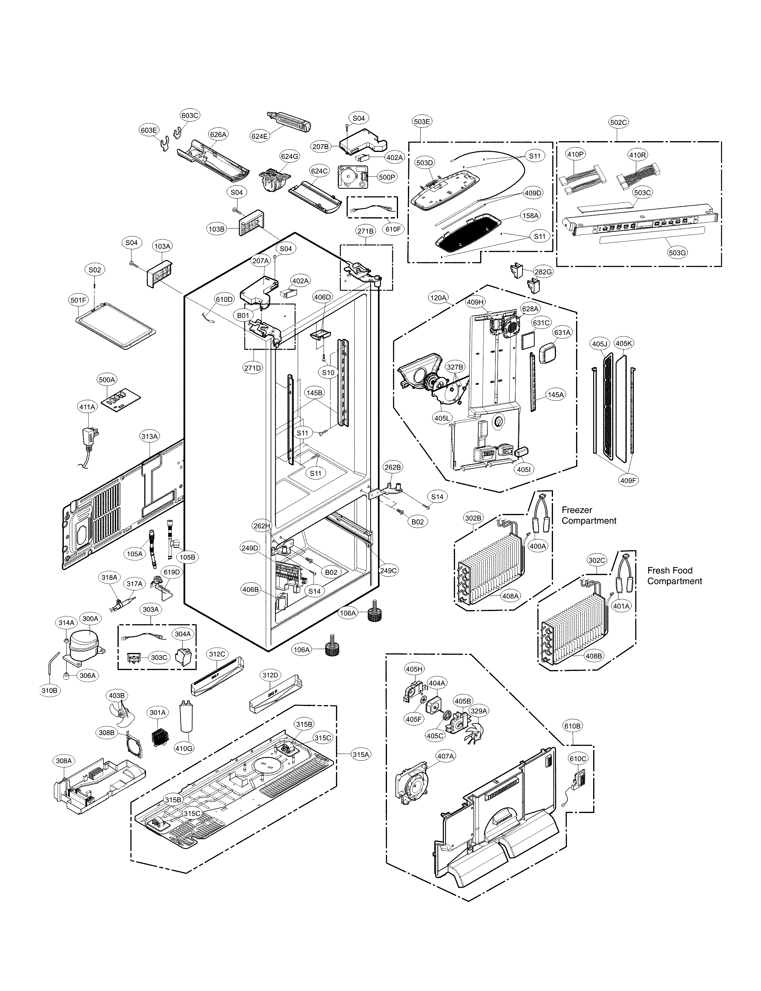 CASE PARTS